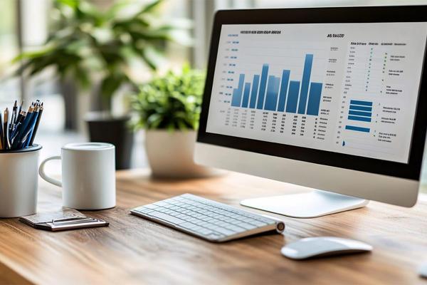 A digital dashboard displaying a person's financial health with sections for budgeting savings and debt management 